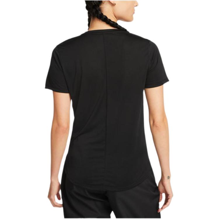 Nike Set in Sleeve Running T Shirt Women’s Black