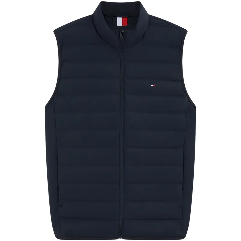 Tommy Hilfiger Down Vests Men's Stand Collar Moderate Other