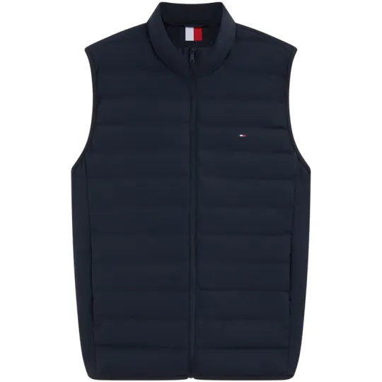Tommy Hilfiger Down Vests Men's Stand Collar Moderate Other