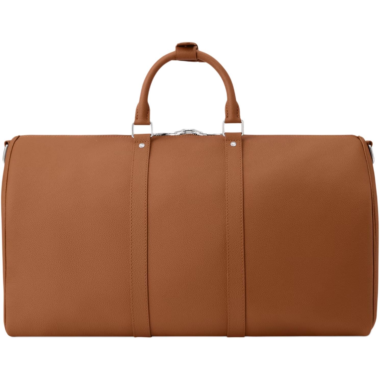 Мужская сумка Louis Vuitton keepall 50 (коричневая) — фото 3