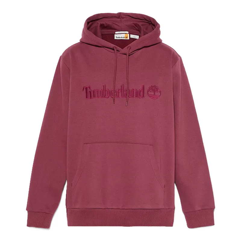 Timberland Sweatshirts Men's Red Hooded Moderate Regular