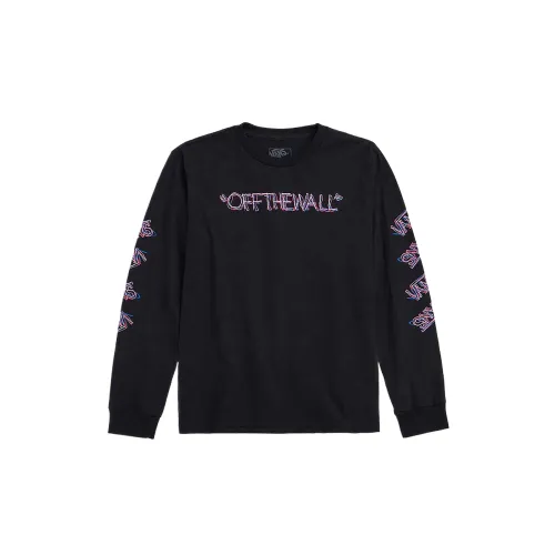 Vans Sweatshirts Unisex Black Crew Neck Moderate