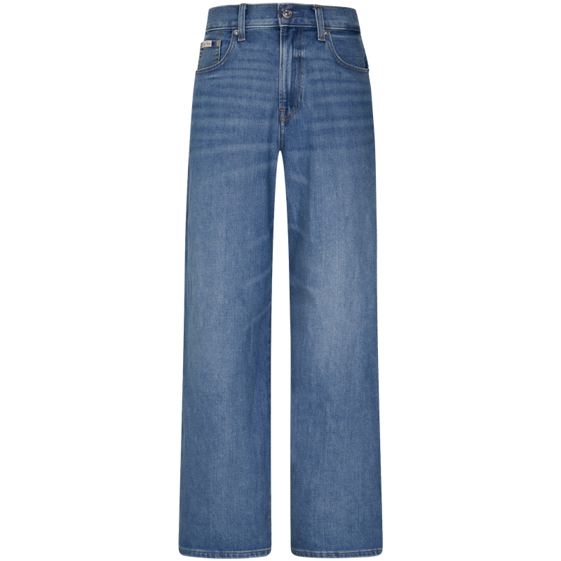 Женские штаны CALVIN KLEIN Denim (голубые)