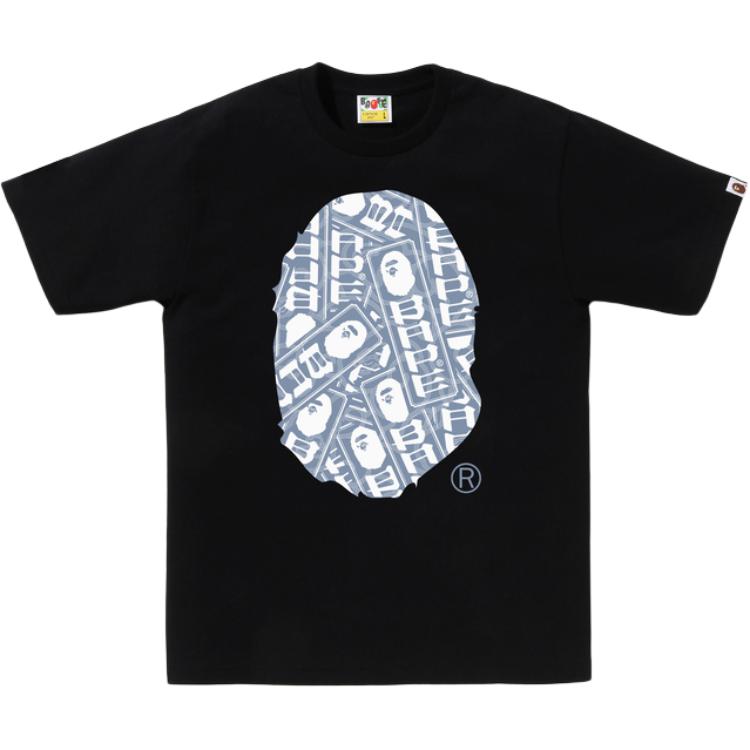 Мужская футболка A BATHING APE (разноцветная)