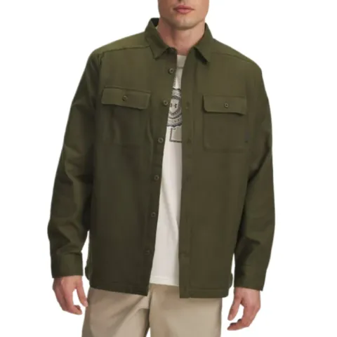 Under Armour Shirts Men's Explorer Green Lapel Moderate Other