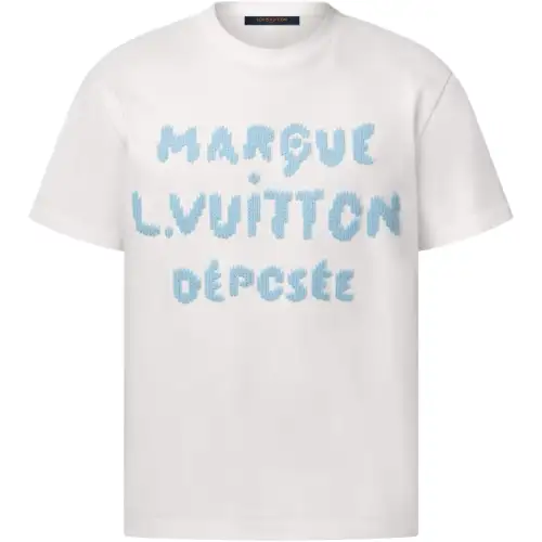 LOUIS VUITTON Embroidered Signature T Shirt