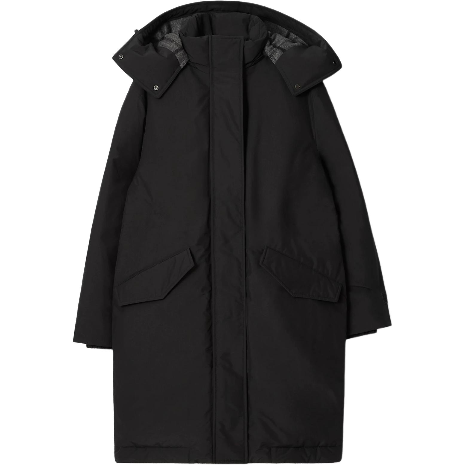Женская куртка Burberry Down Coat (черная)