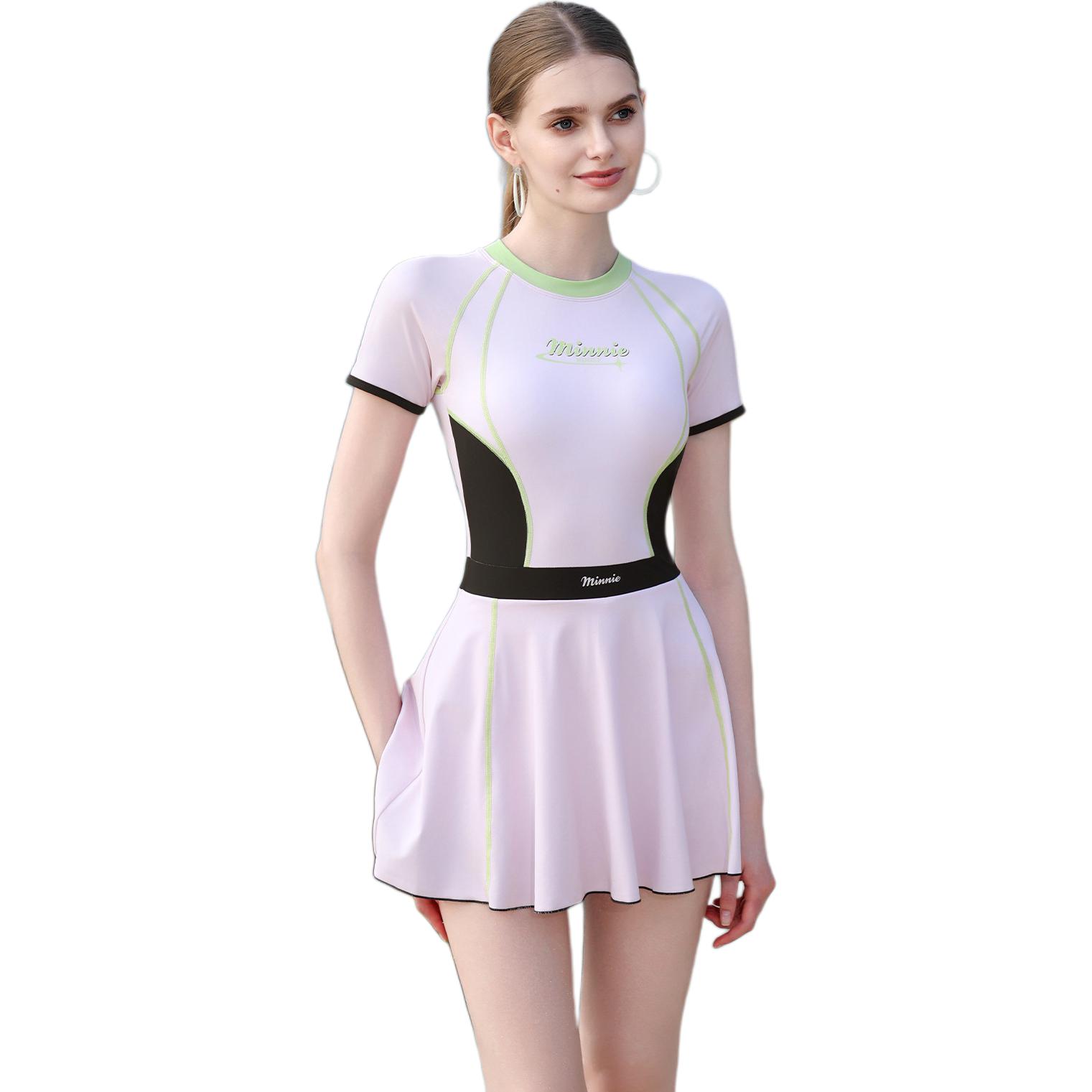 Disney Swim Dresses & Skirts Women’s Pink Skirt One Piece Swimsuit