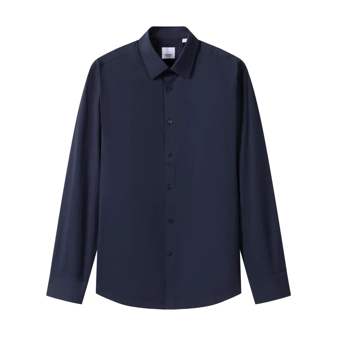 Burberry SS25 Shirt Men's Dark Blue