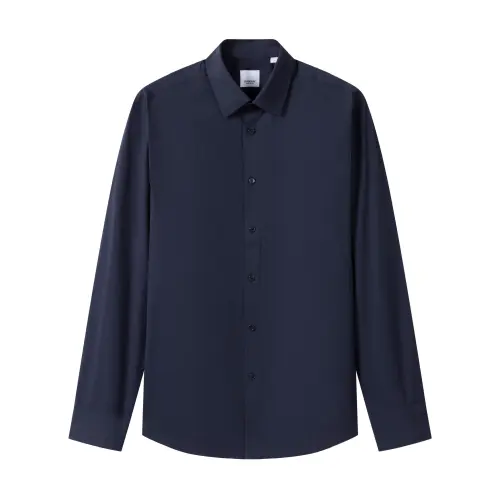 Burberry SS25 Shirt Men's Dark Blue