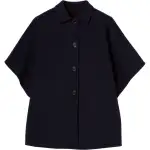 Gucci Reversible Gg Short-Sleeve Coat