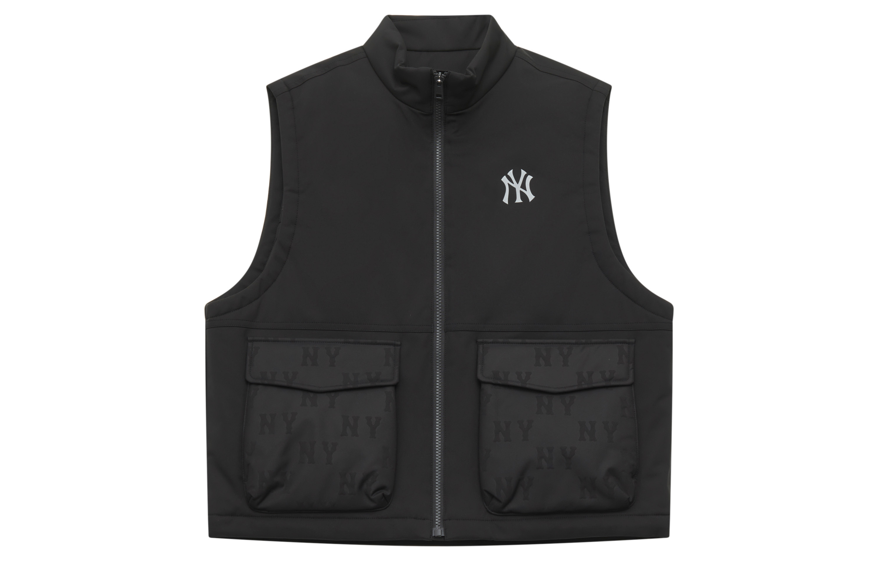 Куртка MLB MONOGRAM New York Yankees (черная) — фото 3