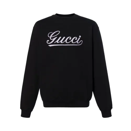 GUCCI Logo Detailed Crewneck Sweatshirt