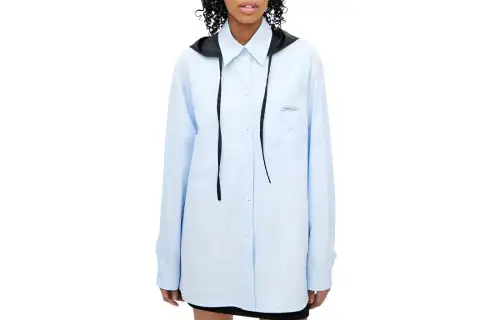 PRADA Shirts Women's Blue Moderate