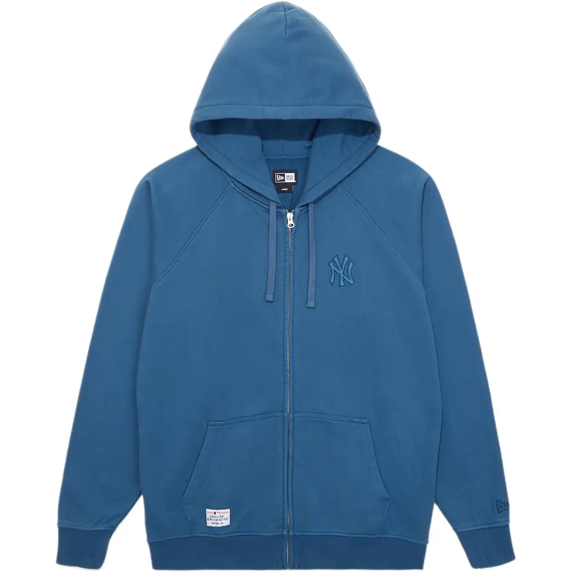 New Era Sweatshirts Unisex Blue Hooded (Non-detachable) Moderate