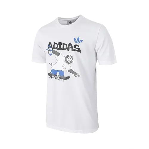 Adidas Originals T Shirt Unisex White