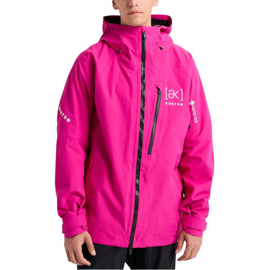 BURTON AK CYCLIC GORE-TEX 2L сплошной цвет капюшон Ветрозащитный водонепроницаемый воздухопроницаемый удерживающий тепло Гибкая и износостойкая лыжная куртка. мужской стиль