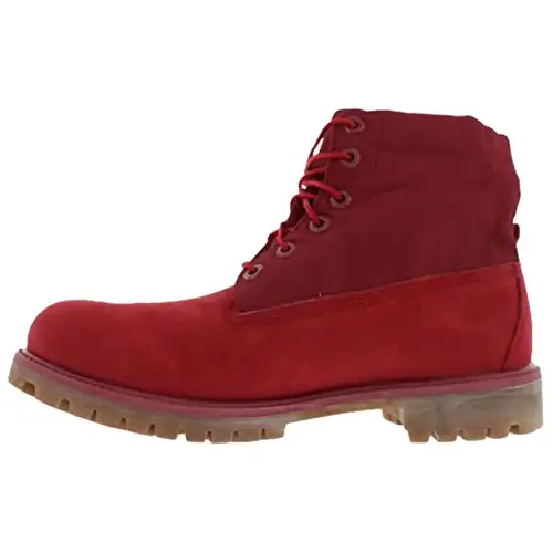 Roll Top Timberland Boot 'Red'