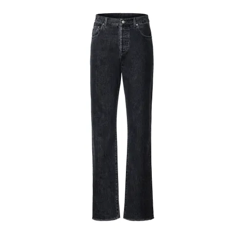 GUCCI Raw Cut Hem Mid Rise Jeans