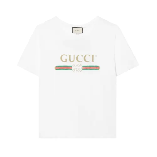 logo print cotton T-shirt