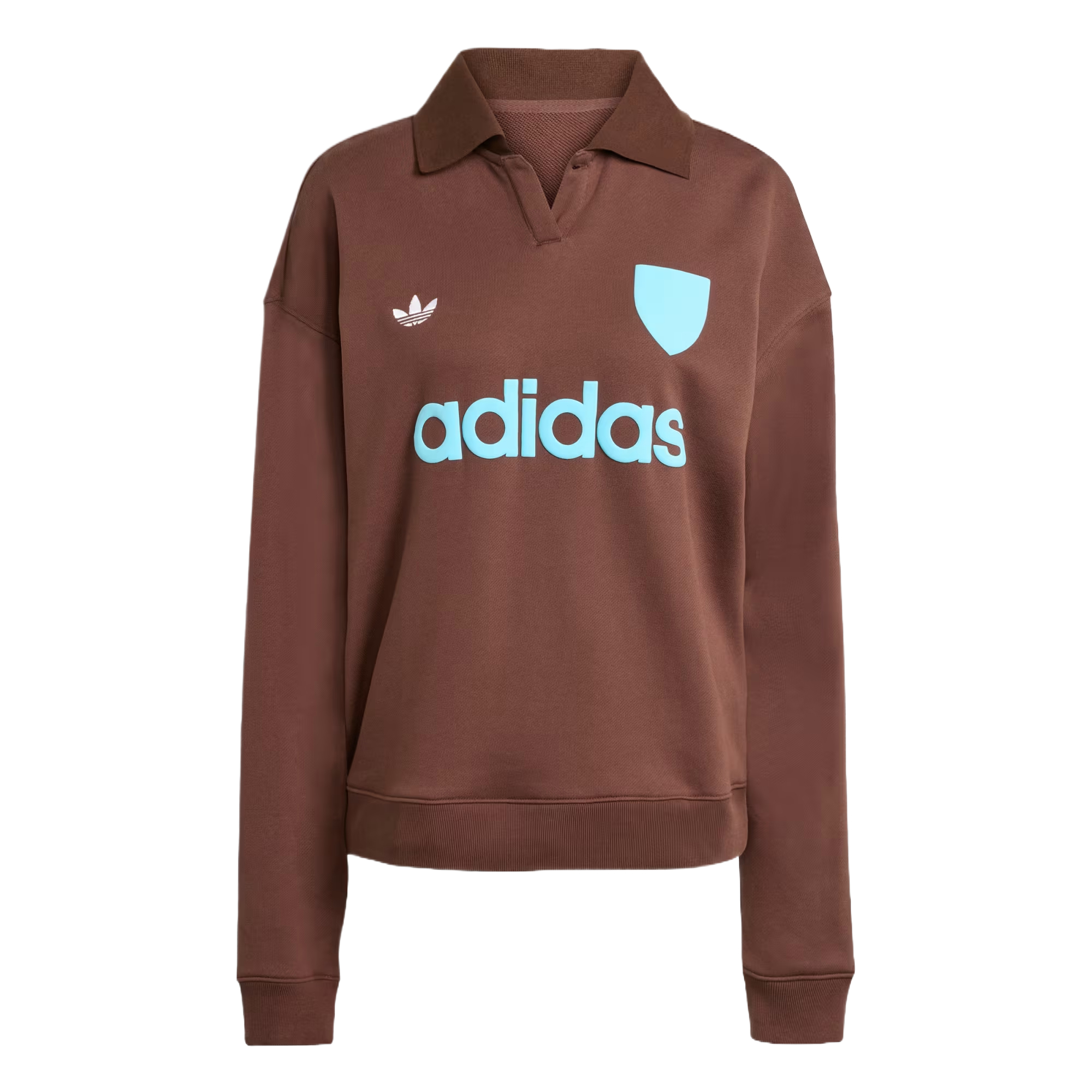 Женское худи adidas originals Polo Collar (серое)