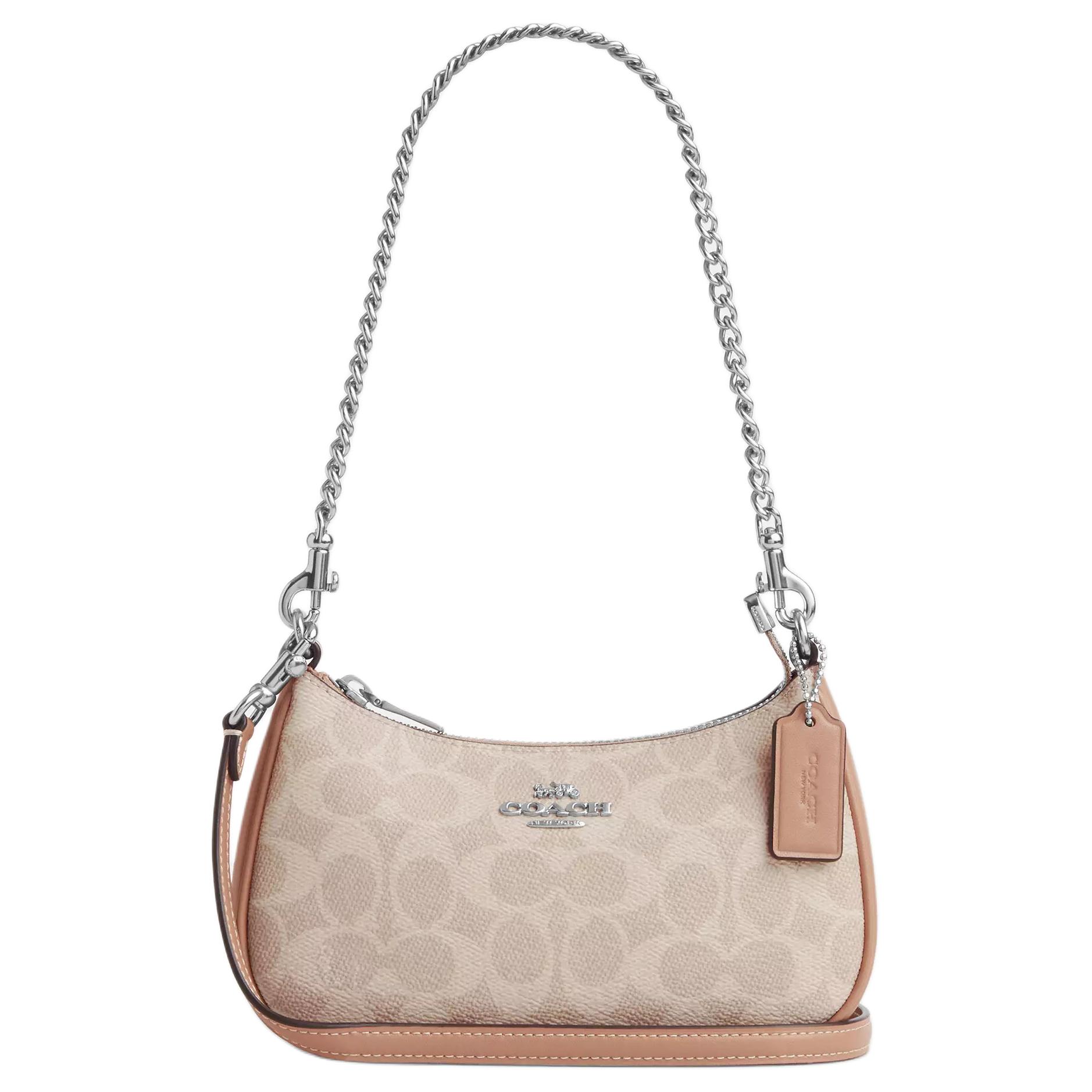 Женская сумка COACH COACH Teri 19 (молочно-чайная)