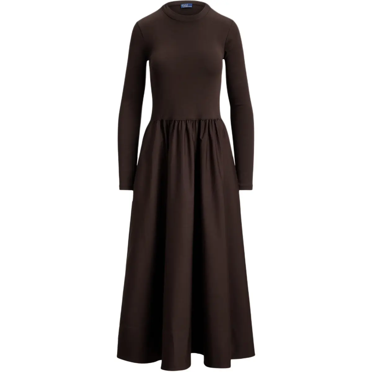 Polo Ralph Lauren Long sleeve Smock Midi Dress