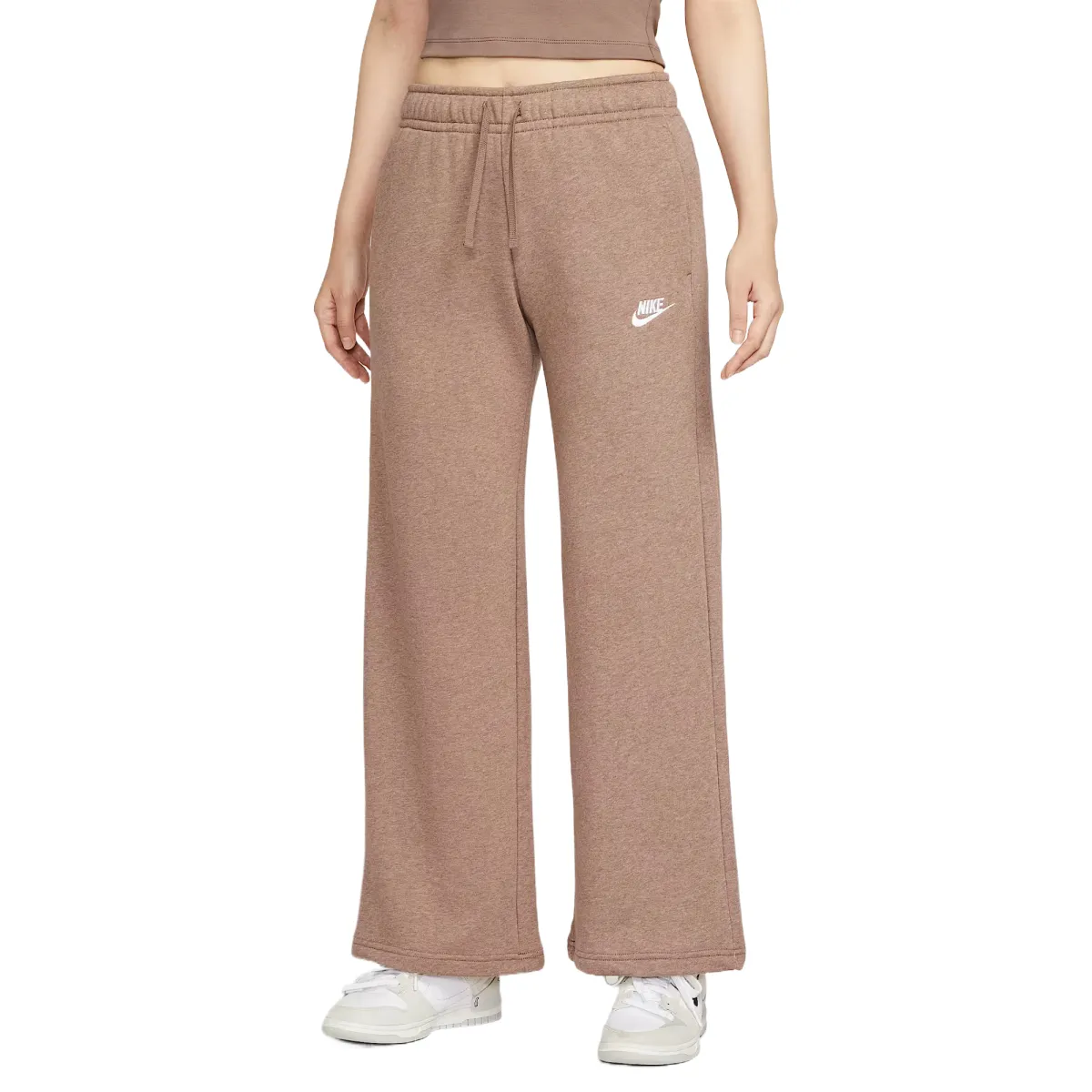 Nike Sportswear Club Fleece Women's Mid Rise Wide Leg Sweatpants