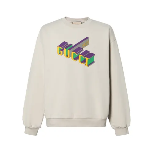 GUCCI Printed Jersey Sweatshirt
