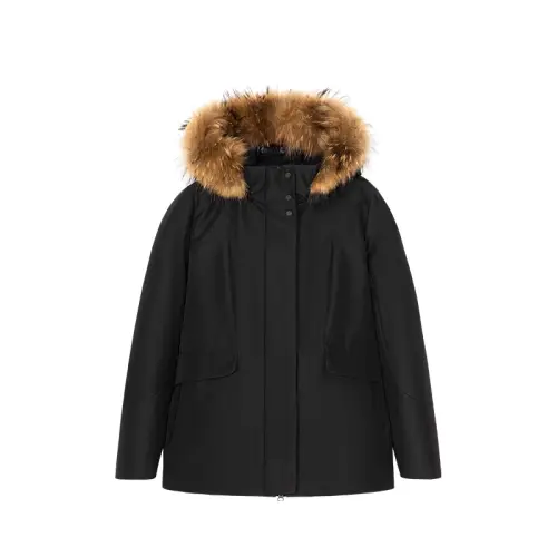 ANTA Down Jackets Women's Black Thickened
