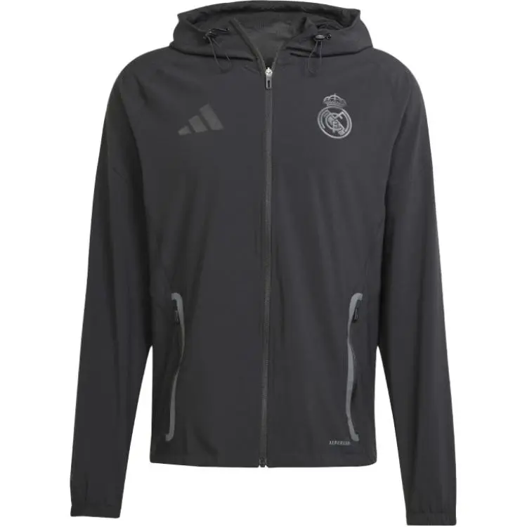 Adidas Real Madrid Tiro 25 Competition Vis Tech Travel Jacket Men's