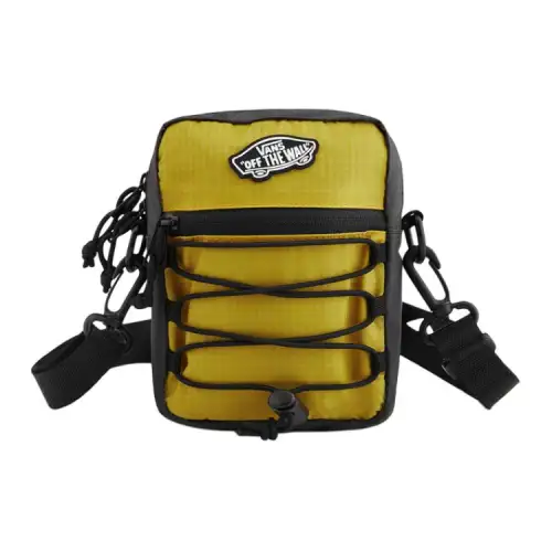 Vans Polyester One Shoulder Handbag, Crossbody Bag Unisex Yellow