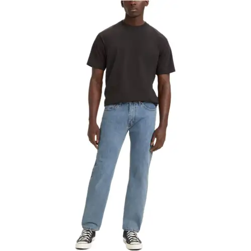 Levis Jeans Men's Light Blue Moderate Straight Fit Pants