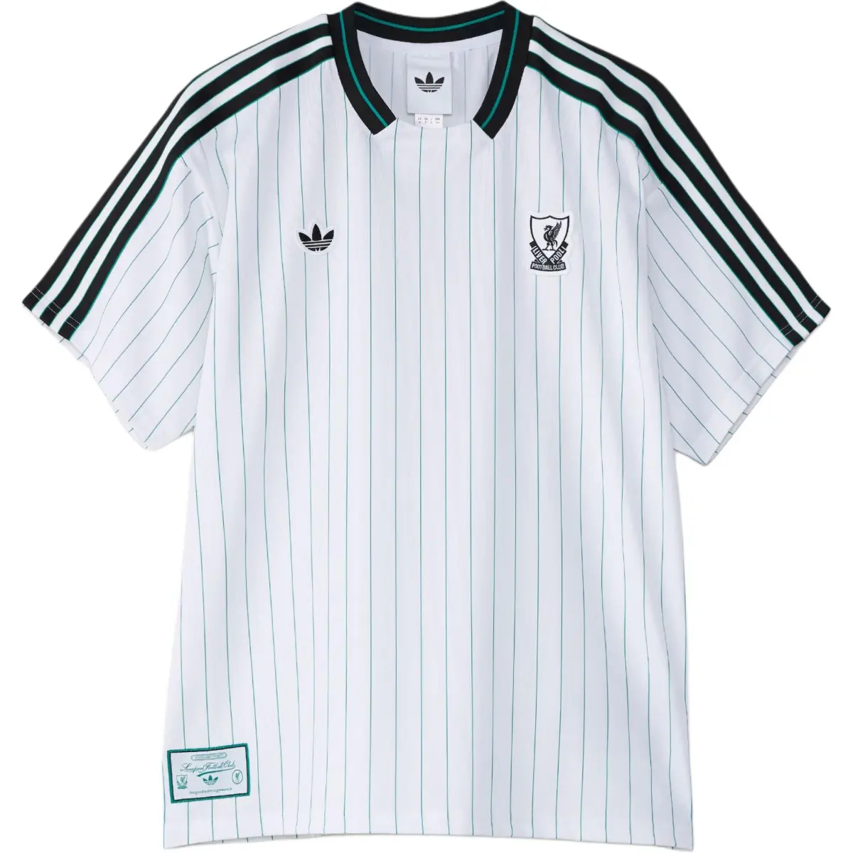 Adidas Originals striped logo T-shirt