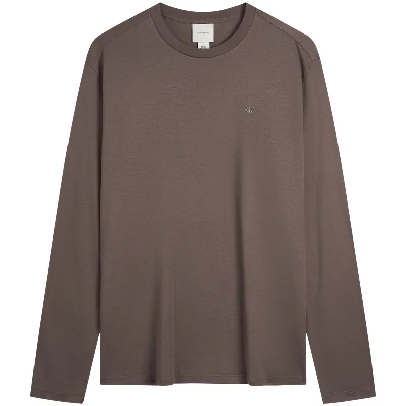 Calvin Klein T-Shirts Men's PDK-Coffee Crew Neck Moderate Straight Fit