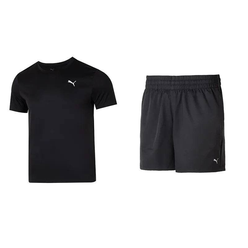 PUMA Casual Sportswear Sets Men's Crew Neck Moderate