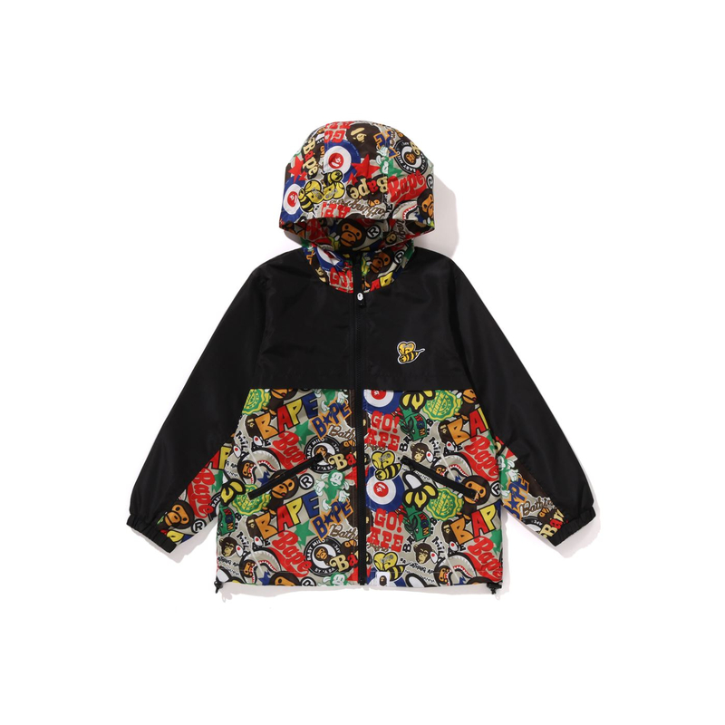 Детская куртка A BATHING APE FW25 (разноцветная)