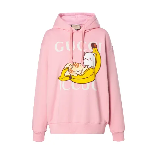 GUCCI X Bananya Hoodie Pink