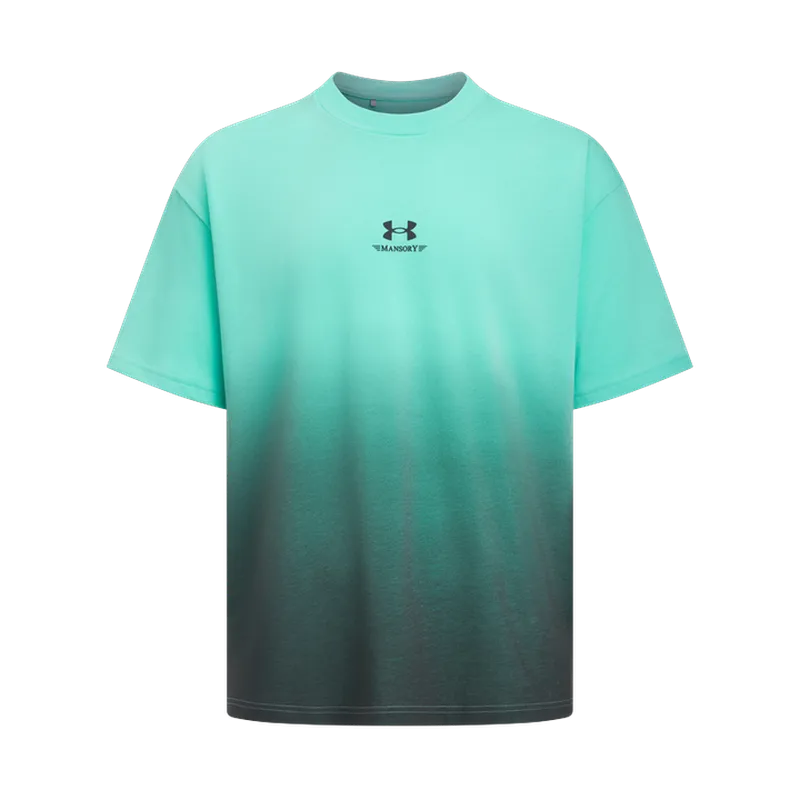 Under Armour T-Shirts Men's Cyan Crew Neck