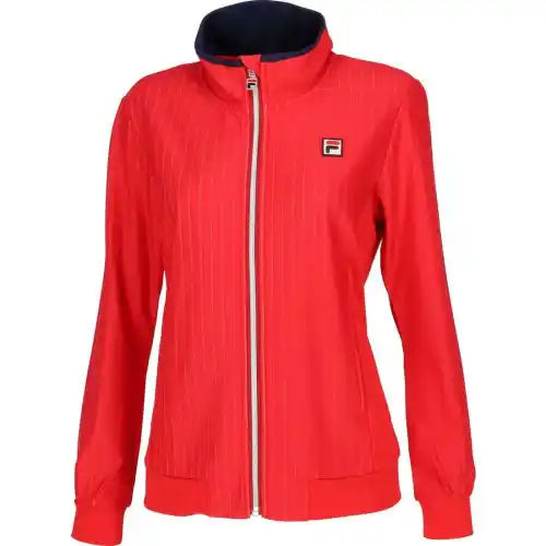 FILA Jackets Women's Red Stand Collar Moderate Other