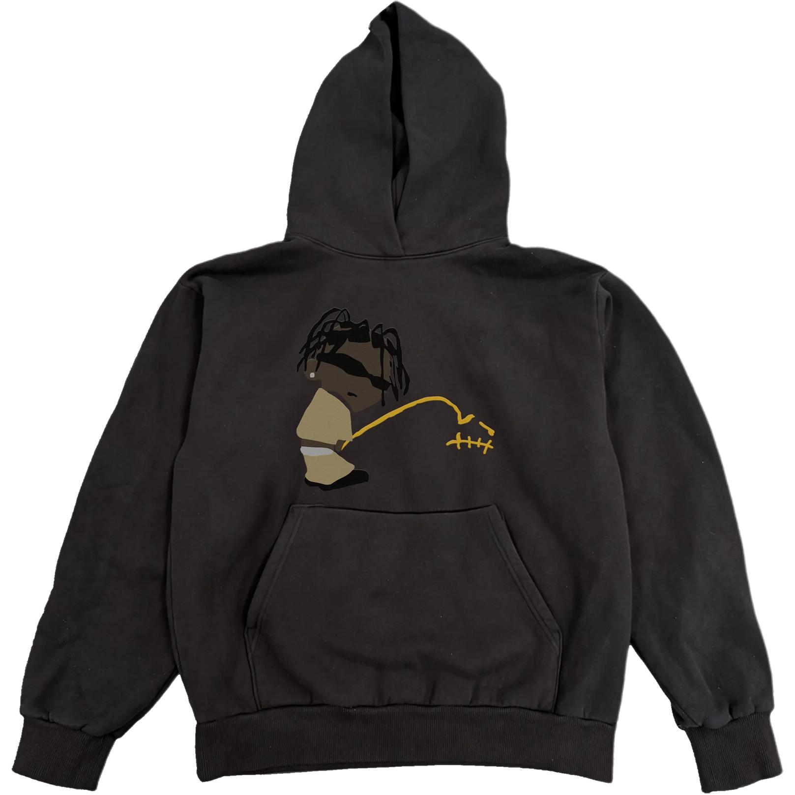 Худи Travis Scott FW25 RODEO CPFM TRACK 8 (черное)