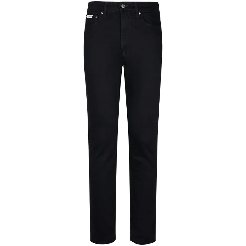 Calvin Klein Jeans Men's JW4-Denim Black Moderate Slim Fit Pants