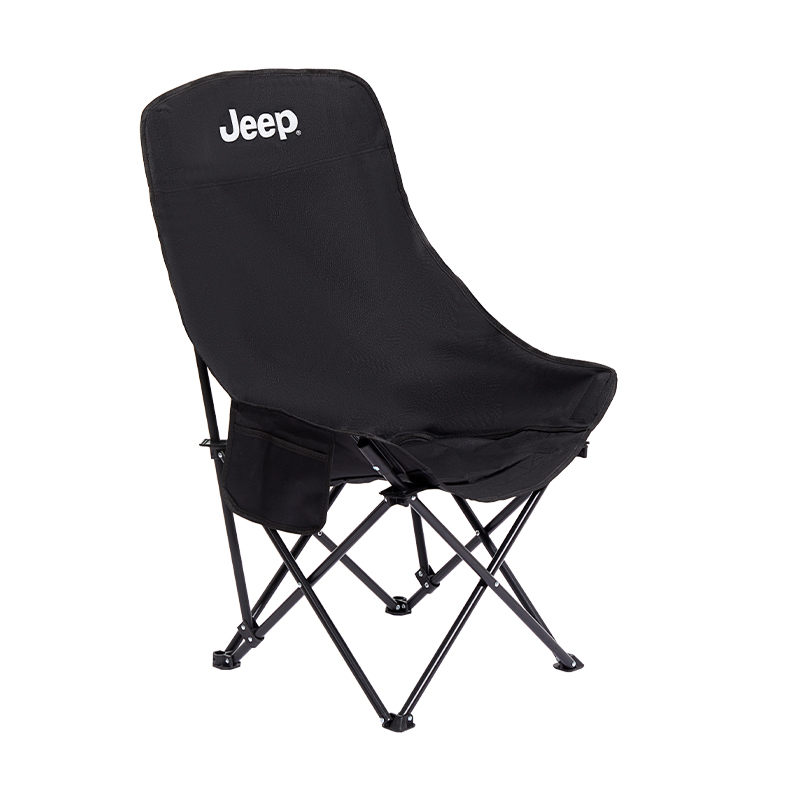 Jeep Gip Camping High Back Moon Chair, Camping Fishing Chair, Portable Nap Lounger, Bean Bag Sofas