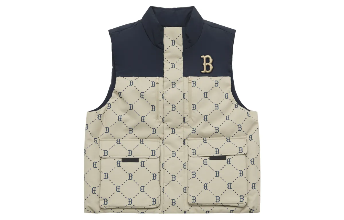 MLB MONOGRAM Collection Boston Red Sox Down Vest Unisex