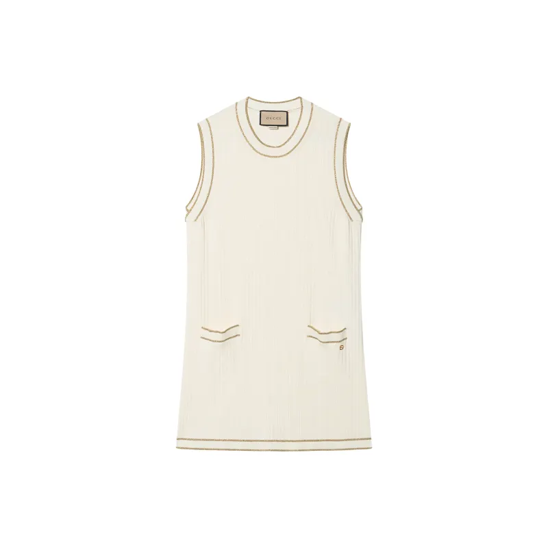 GUCCI FW23 Sleeveless Dress Women's