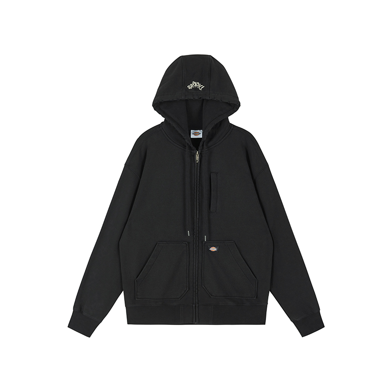 Худи Dickies на молнии (серое)