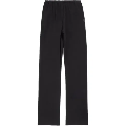 Balenciaga SS24 Knitted Sweatpants Regular Fit Unisex Black
