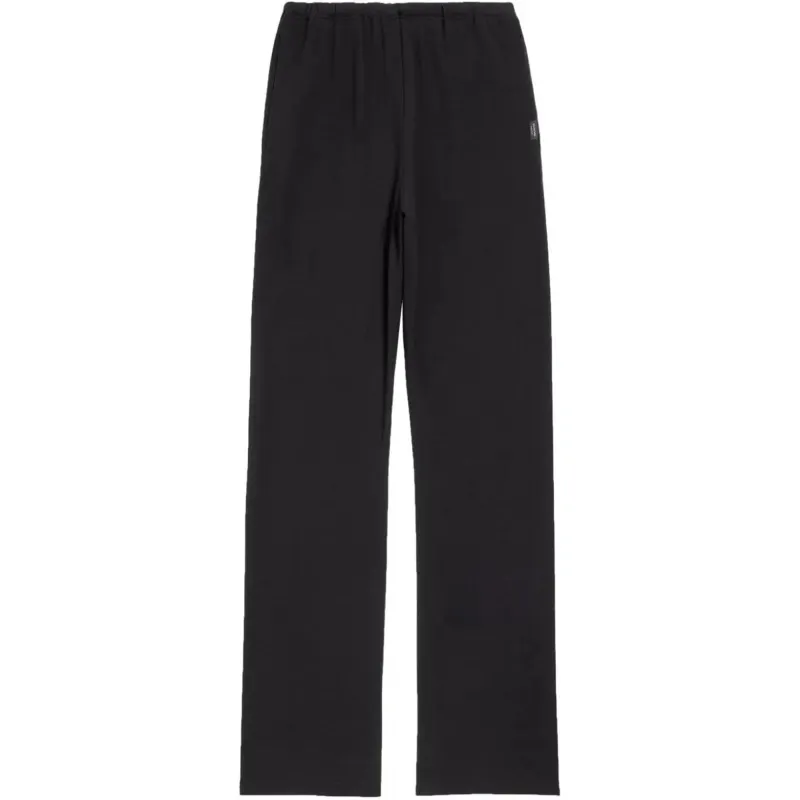 Balenciaga SS24 Knitted Sweatpants Regular Fit Unisex Black