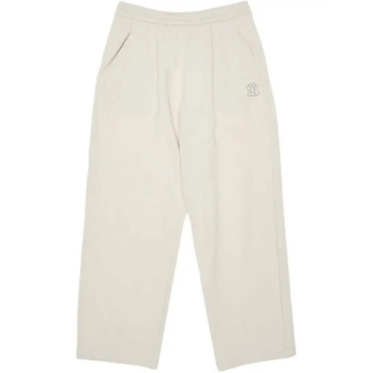MLB New York Yankees Fleece Lined Comfortable Minimalist Wide Leg Casual Pants Unisex