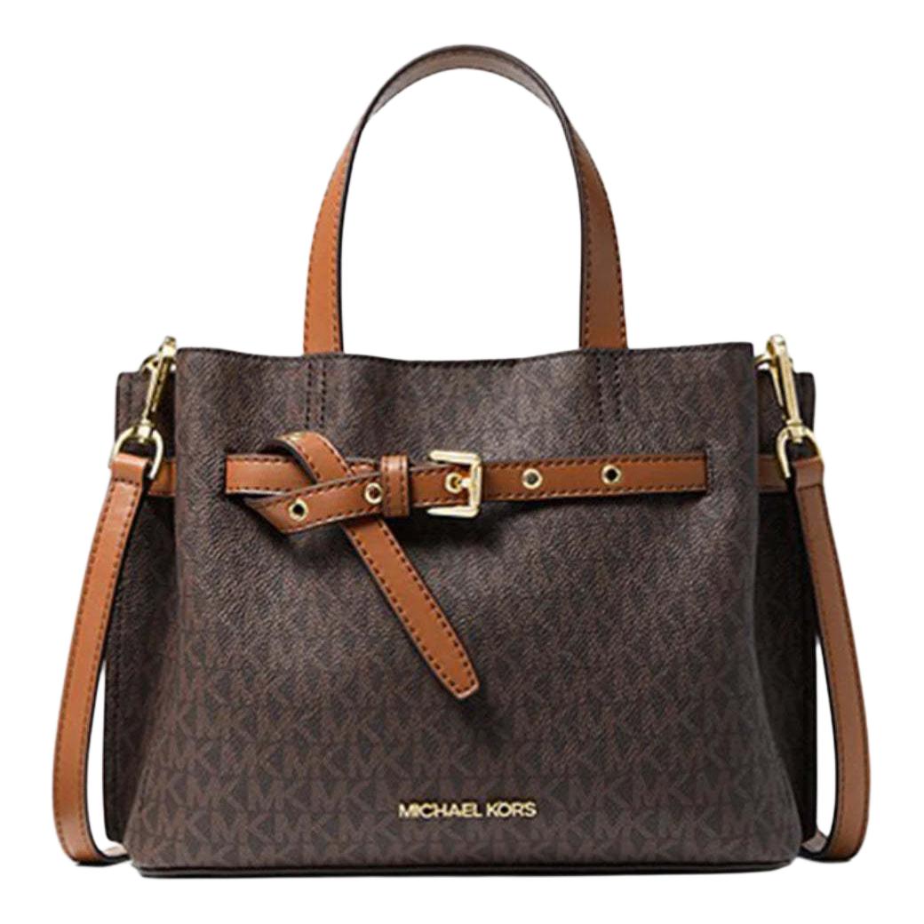 Женская сумка MICHAEL KORS Emilia (коричневая)